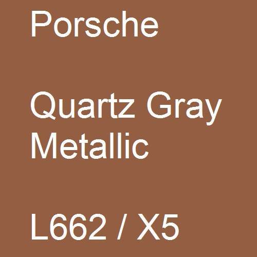 Porsche, Quartz Gray Metallic, L662 / X5.